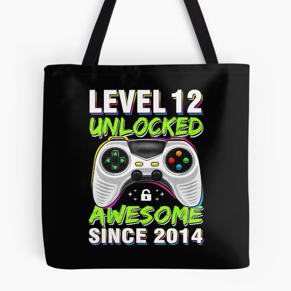 Item preview, Level 12 Unlocked Retro Gaming Birthday for Twelve Year Olds designed and sold by FGTV2021.