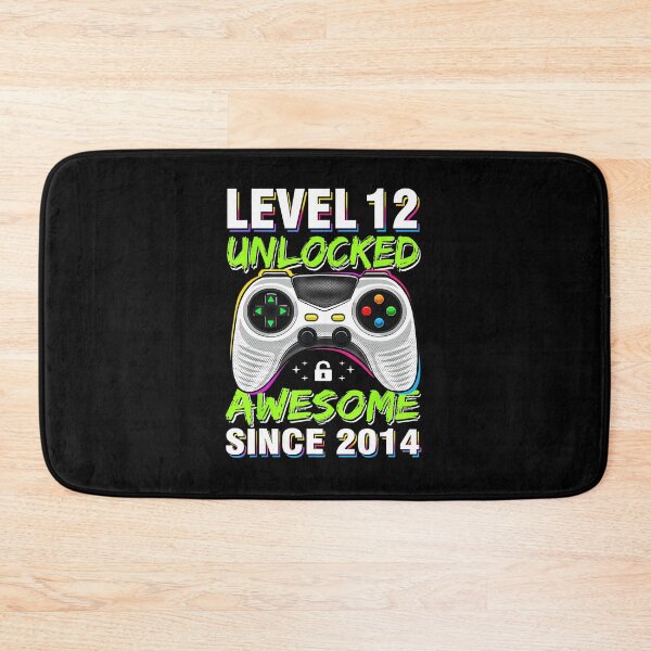 Item preview, Level 12 Unlocked Retro Gaming Birthday for Twelve Year Olds designed and sold by FGTV2021.