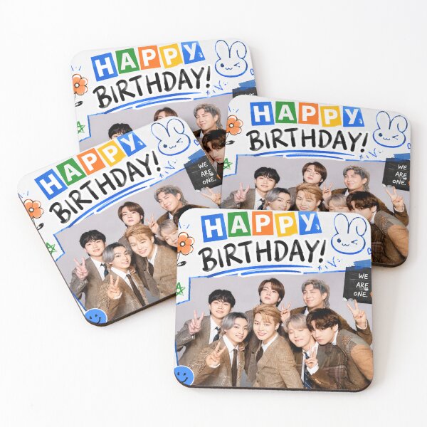 Item preview, Happy birthday BTS designed and sold by jaofnn.