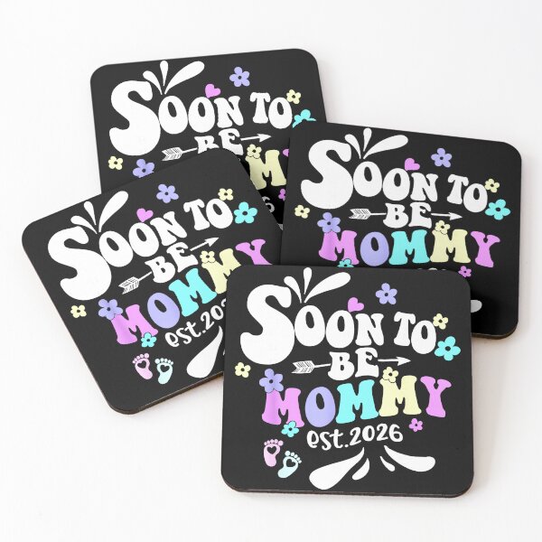 Item preview, Soon to Be Mommy 2026 Sweet Pregnancy Announcement Typography designed and sold by zamiokaline.