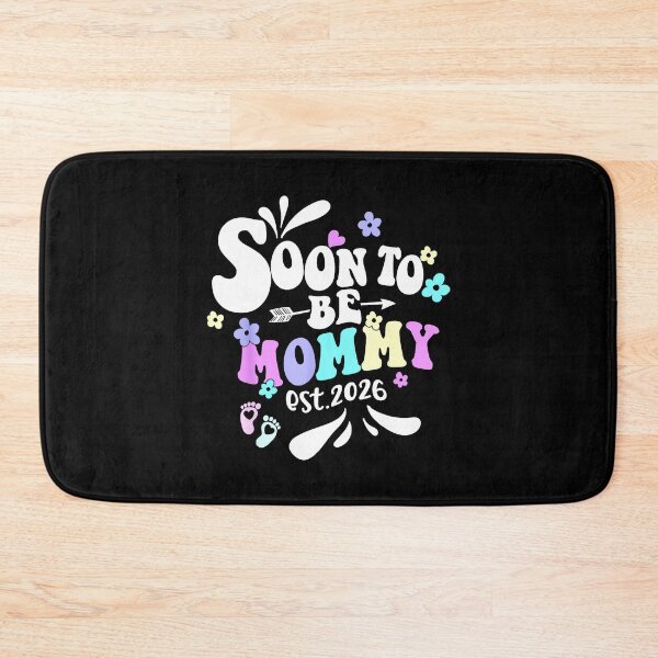 Item preview, Soon to Be Mommy 2026 Sweet Pregnancy Announcement Typography designed and sold by zamiokaline.