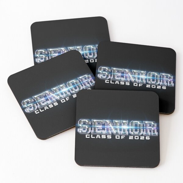 Item preview, Senior Class of 2026 Shiny Metallic Chrome  designed and sold by LIBERTYMODE.