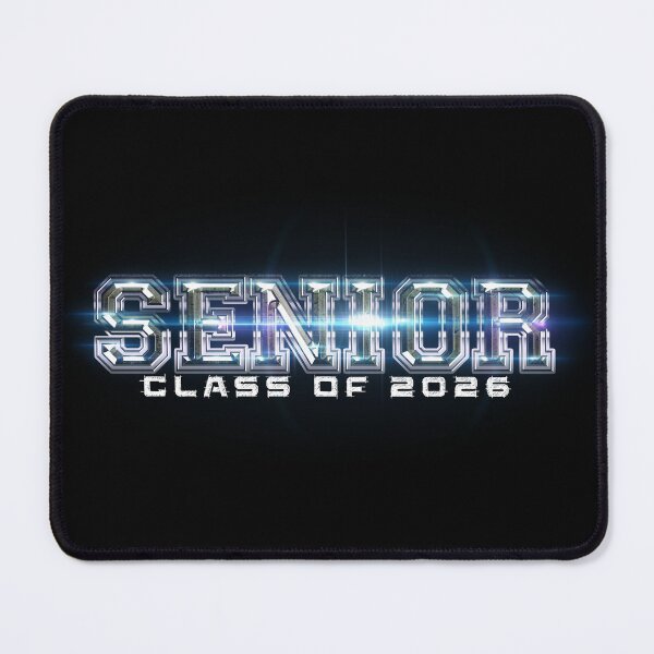 Item preview, Senior Class of 2026 Shiny Metallic Chrome  designed and sold by LIBERTYMODE.