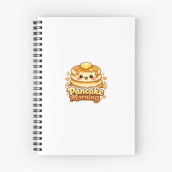 Item preview, Pancake Stack Cozy Sticker | Breakfast Food Sticker | Kawaii Meal for Journals designed and sold by CutePrintCorner.
