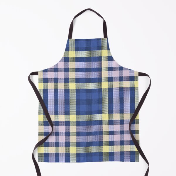 Item preview, Classic Blue Yellow Plaid Seamless Pattern designed and sold by PowerAntShop.
