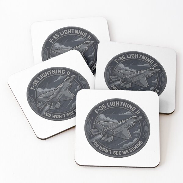 Item preview, F-35 Lightning Ii Realistic Embroidered Effect Modern Stealth Fighter designed and sold by An-twonShane.