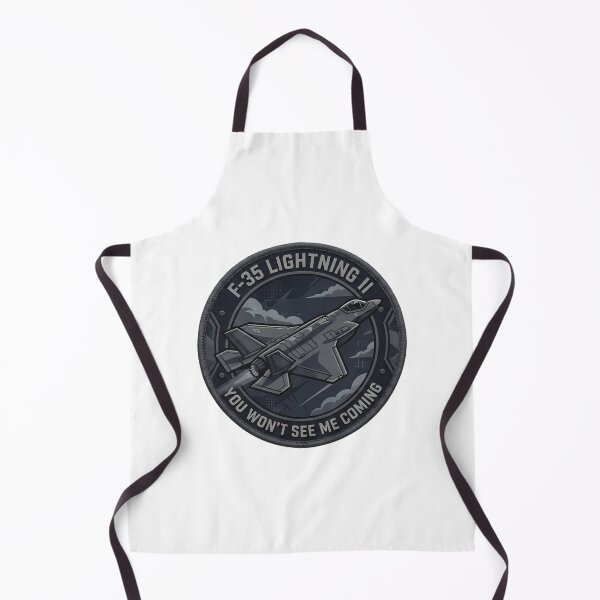 Item preview, F-35 Lightning Ii Realistic Embroidered Effect Modern Stealth Fighter designed and sold by An-twonShane.