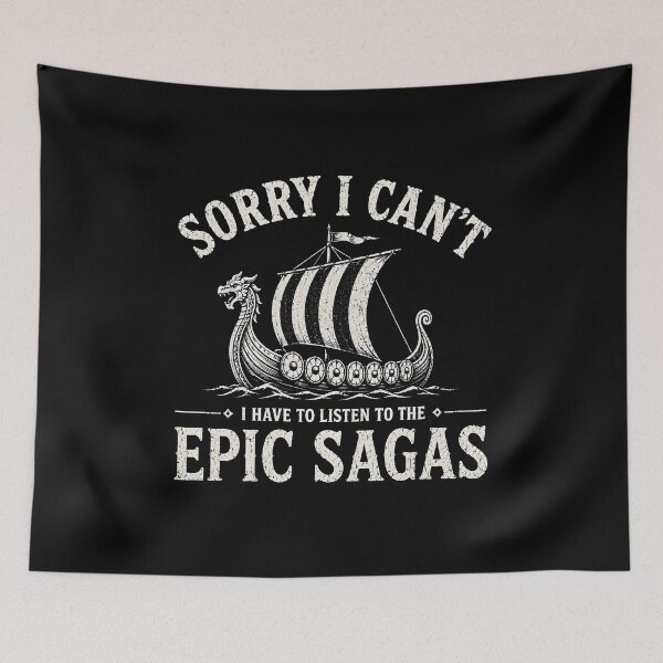 Item preview, I Have to Listen The Epic Sagas designed and sold by zoes-ink.