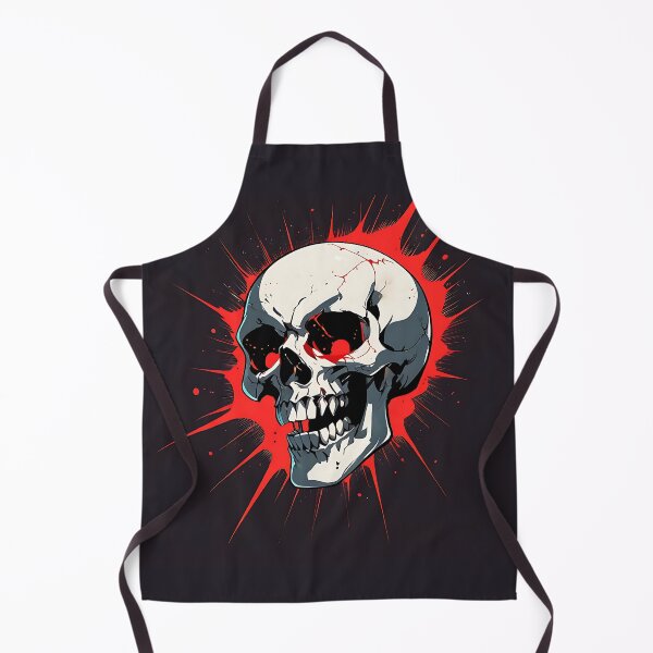 Item preview, Crimson Burst: Artistic Human Skull Illustration designed and sold by Z-RankCUSTOMS.