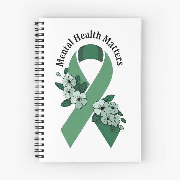 Item preview, Mental Health Matters Awareness Green Awareness Ribbon designed and sold by TrinaEspinoza.