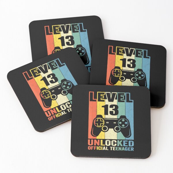 Item preview, Level 13 Unlocked Retro Gaming Birthday Teen designed and sold by FGTV2021.