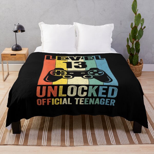Item preview, Level 13 Unlocked Retro Gaming Birthday Teen designed and sold by FGTV2021.