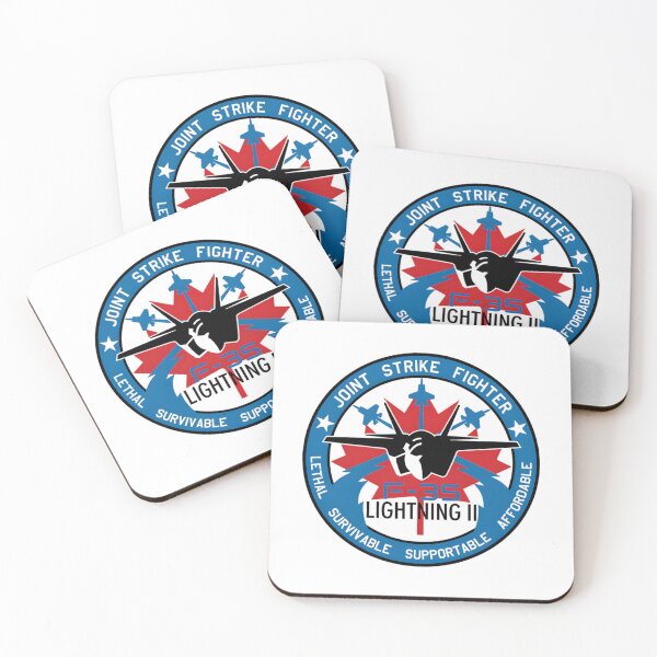 Item preview, F-35 Lightning Ii Joint Strike Fighter Canadian Program Insignia designed and sold by An-twonShane.