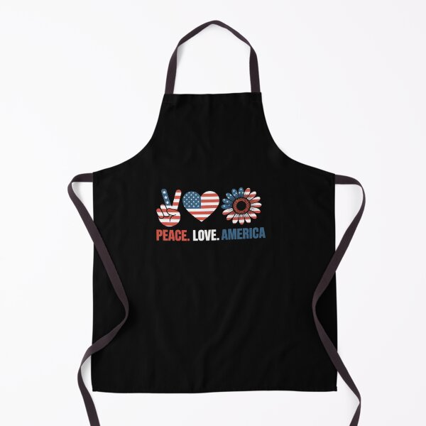 Item preview, 4th Of July Peace Love America US Flag Fourth Of July designed and sold by TyraYoung.