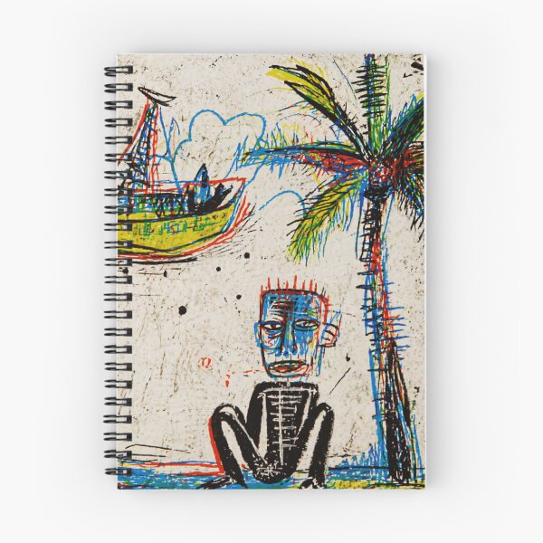 Item preview, Abstract Tropical Island Sketch With Palm Tree And Sailboat designed and sold by Modaozushi216.