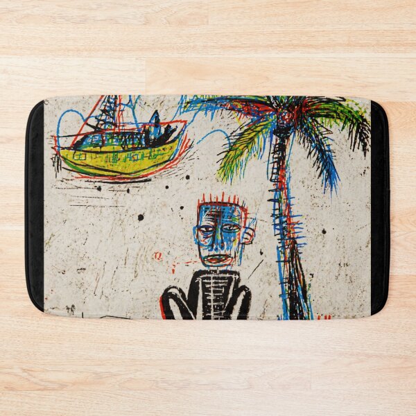 Item preview, Abstract Tropical Island Sketch With Palm Tree And Sailboat designed and sold by Modaozushi216.