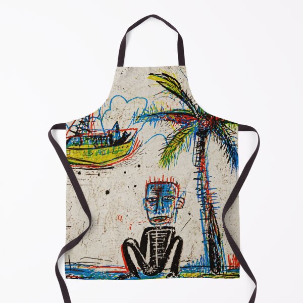 Item preview, Abstract Tropical Island Sketch With Palm Tree And Sailboat designed and sold by Modaozushi216.