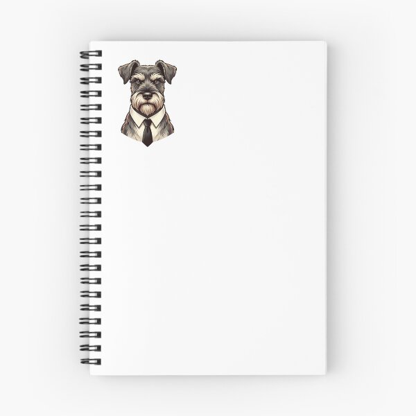 Item preview, Funny Schnauzer Dog in Tie Business Suit - Corporate Office Humor Art designed and sold by PictoVibe.