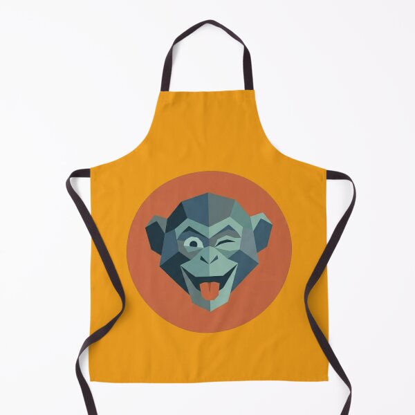 Item preview, Winking Monkey – Fun Low Poly Design for Original Gifts designed and sold by bsbd-action.