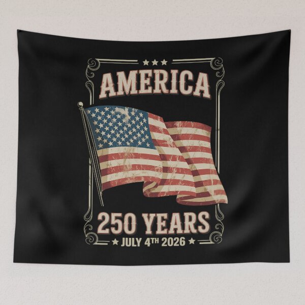 Item preview, America 250 Years 1776-2026 250th Birthday 4th July designed and sold by TyraYoung.