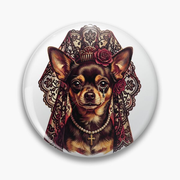Item preview, Funny Chihuahua Cries in Spanish Meme - Dramatic Telenovela Dog Art designed and sold by PictoVibe.