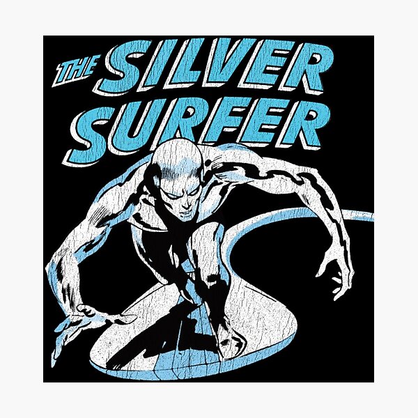Item preview, The Silver Surfer Run Vintage designed and sold by GlennLawson.