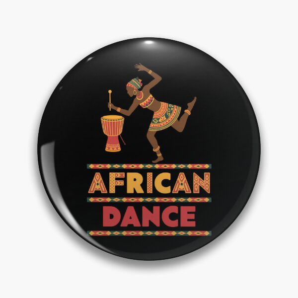 Item preview, American Afro Girl African Dance Drum Djembe designed and sold by TyraYoung.