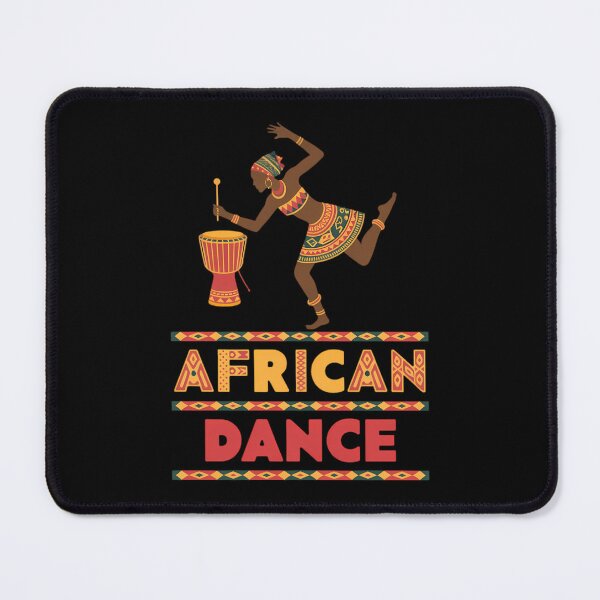 Item preview, American Afro Girl African Dance Drum Djembe designed and sold by TyraYoung.