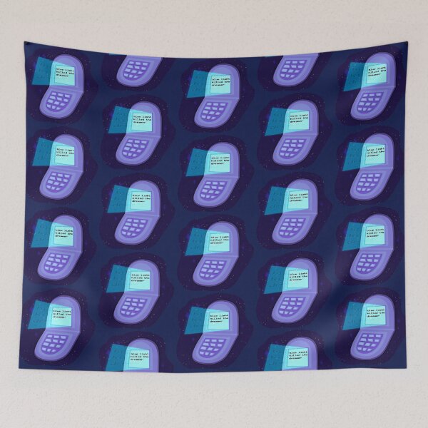 Item preview, blue light killed the dreamer designed and sold by mad-i-mood.