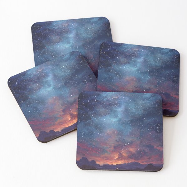 Item preview, Jesus in the Wilderness — Cosmic Backdrop designed and sold by Alt Christian.
