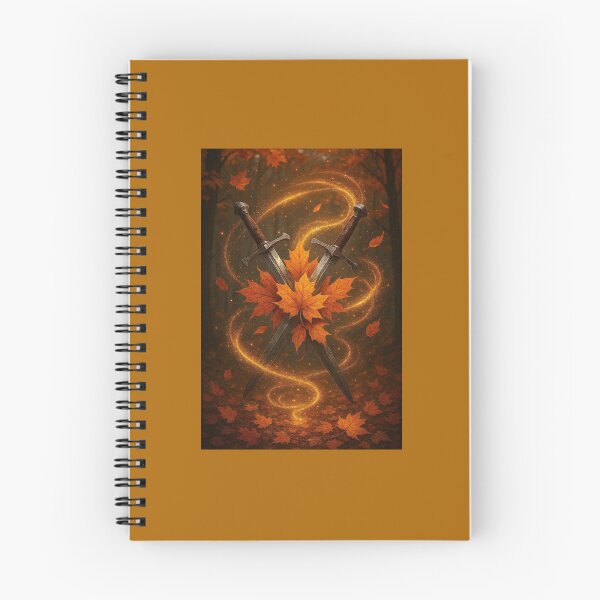 Item preview, Autumn Swords designed and sold by ItsBookclubBish.