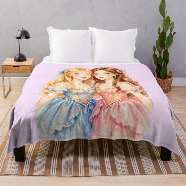 Item preview, Cute Pastel Princess Anime Girls | Kawaii Fairy Tale Aesthetic Art designed and sold by Bara Lune Design .