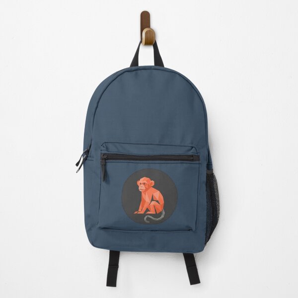 Item preview, Monkey in Coral Tones – Polygonal Illustration for Tech Accessories designed and sold by bsbd-action.