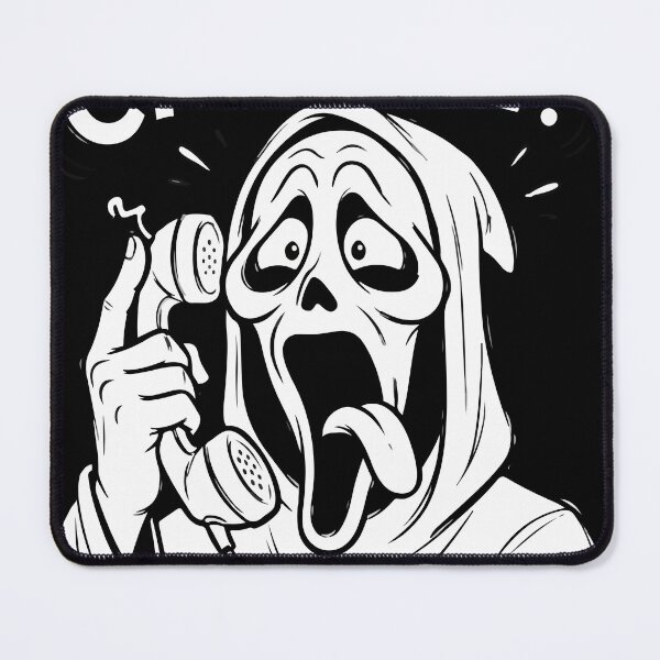 Item preview, Funny Ghostface "Call Me" Retro Parody  designed and sold by Brexmore3.