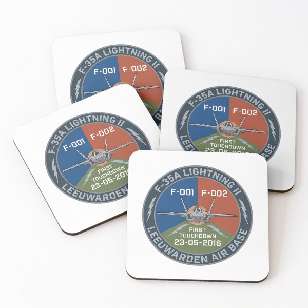 Item preview, Commemorative Patch First F-35A Lightning Ii Landing At Leeuwarden Air Base designed and sold by An-twonShane.