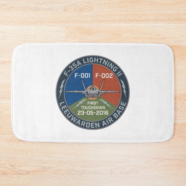 Item preview, Commemorative Patch First F-35A Lightning Ii Landing At Leeuwarden Air Base designed and sold by An-twonShane.