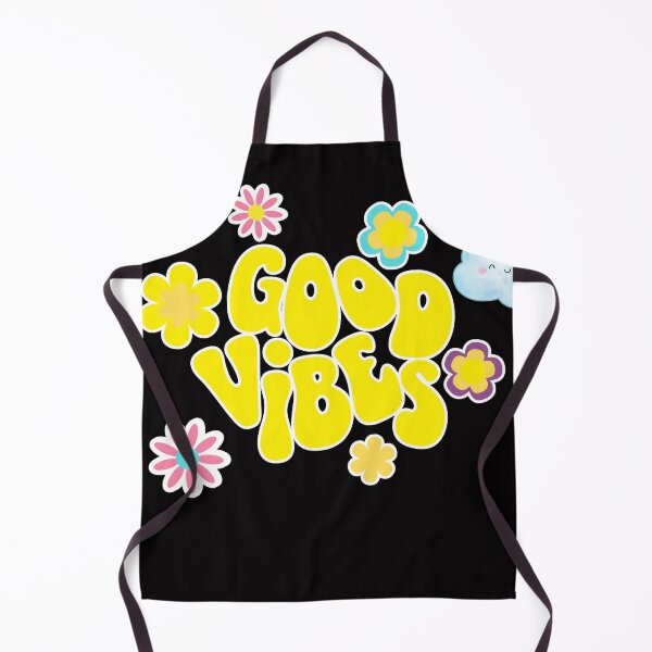 Item preview, Good Vibes Only - Cute Retro Groovy Flower Art designed and sold by thazinart.