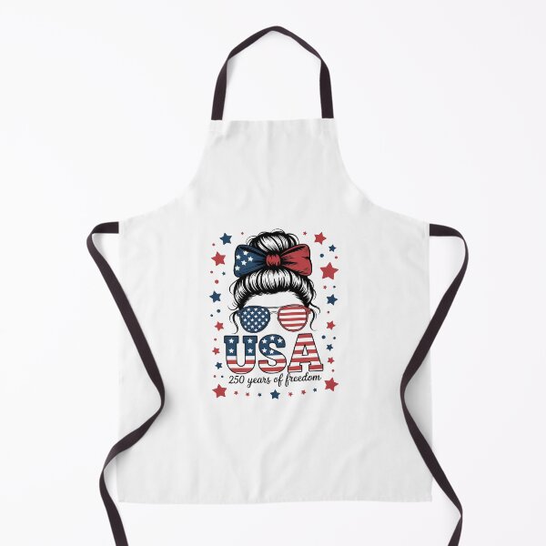 Item preview, 250th Anniversary USA Womens Messy bun 4th July 250 Years designed and sold by TyraYoung.