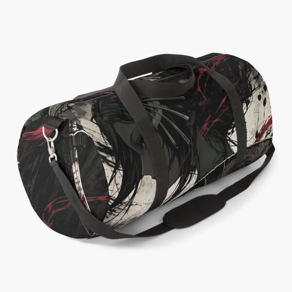 Item preview, Urahara Kisuke Crimson Shadow Art | Bleach Dark Anime Samurai Fan Design designed and sold by Dyan4.