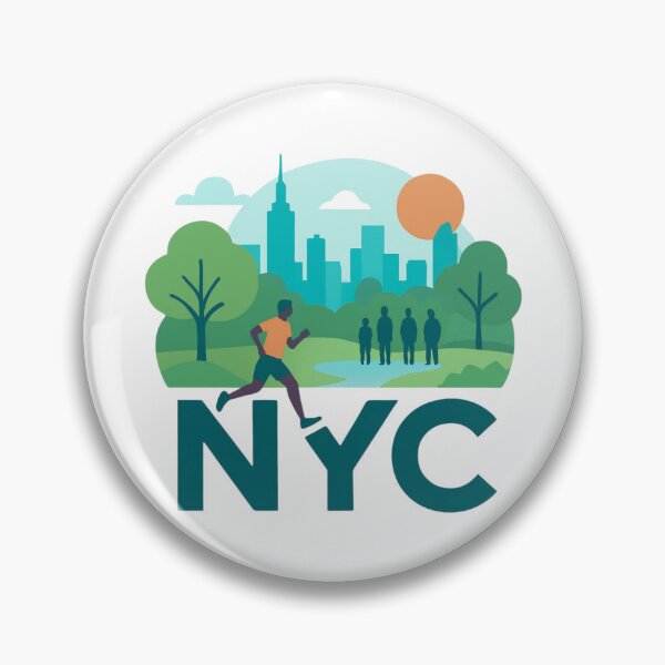 Item preview, NYC Runner – New York City Park Running designed and sold by RDproject.