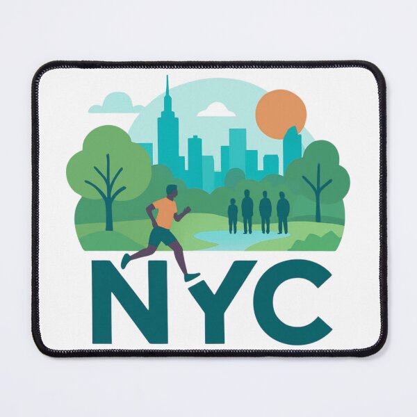 Item preview, NYC Runner – New York City Park Running designed and sold by RDproject.