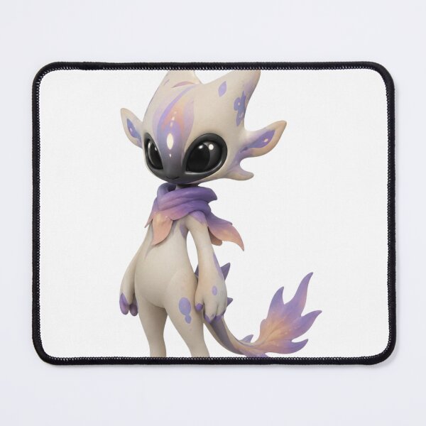 Item preview, Dreamlight Forest Spirit Cute Fantasy Creature Sticker designed and sold by LevelUpReads.