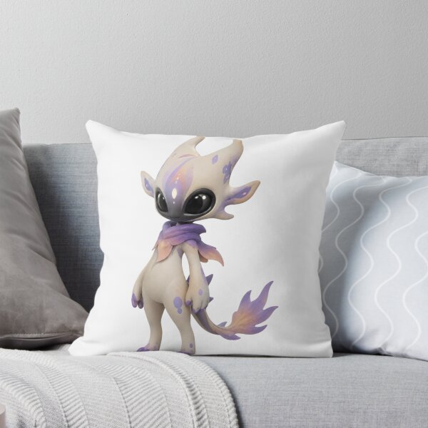 Item preview, Dreamlight Forest Spirit Cute Fantasy Creature Sticker designed and sold by LevelUpReads.
