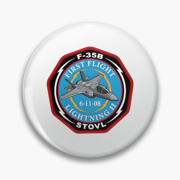Item preview, F-35B Lightning Ii First Flight Commemorative Emblem designed and sold by An-twonShane.