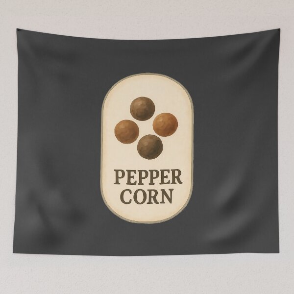 Item preview, Vintage Botanical Herb and Spice Prints: Pepper Corn designed and sold by PinUpPizzazz.