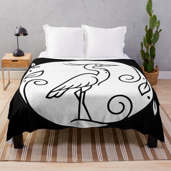 Item preview, Stork Abstract Symbol designed and sold by ViaARTfactory.