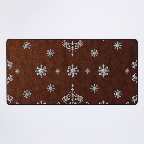 Item preview, Elegant Black Floral Gothic Symmetrical Luxury Pattern Design designed and sold by IntelliMindDesigns.