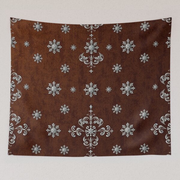 Item preview, Elegant Black Floral Gothic Symmetrical Luxury Pattern Design designed and sold by IntelliMindDesigns.