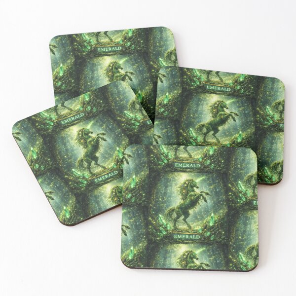 Item preview, May Emerald Unicorn Birthstone designed and sold by Ediblelove.
