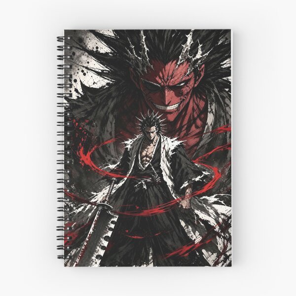Artikelvorschau, Kenpachi Zaraki in Dämonenwutform | Bleach Dark Anime Warrior Art entworfen und verkauft von Dyan4.